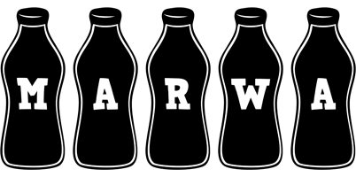 Marwa bottle logo