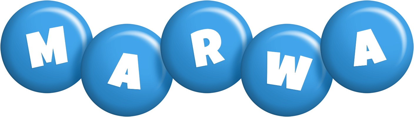 Marwa candy-blue logo