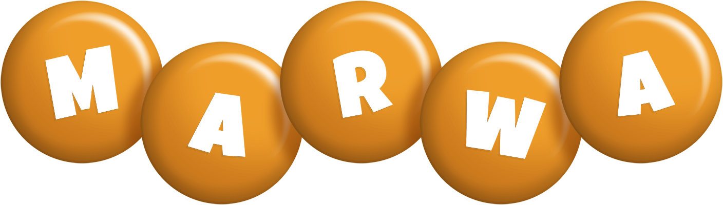 Marwa candy-orange logo