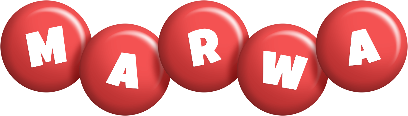 Marwa candy-red logo