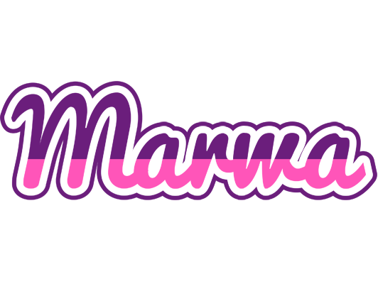 Marwa cheerful logo