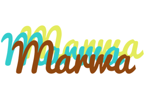 Marwa cupcake logo