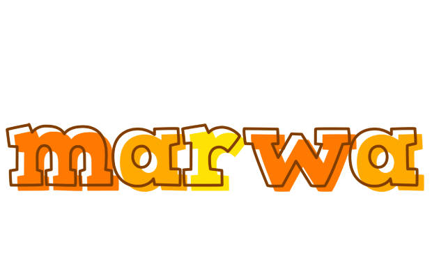 Marwa desert logo