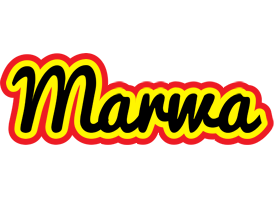 Marwa flaming logo