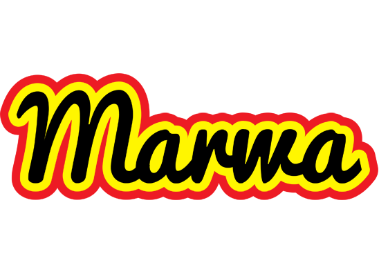 Marwa flaming logo