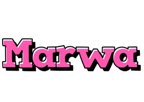 Marwa girlish logo