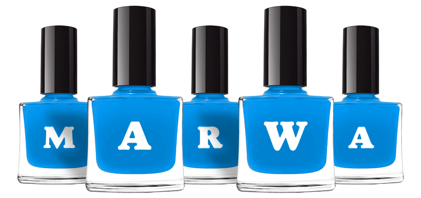 Marwa glossy logo