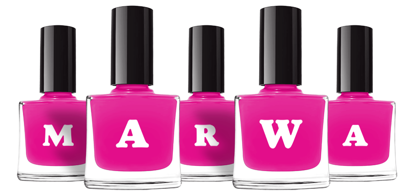 Marwa nails logo