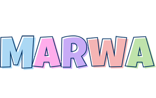 Marwa pastel logo