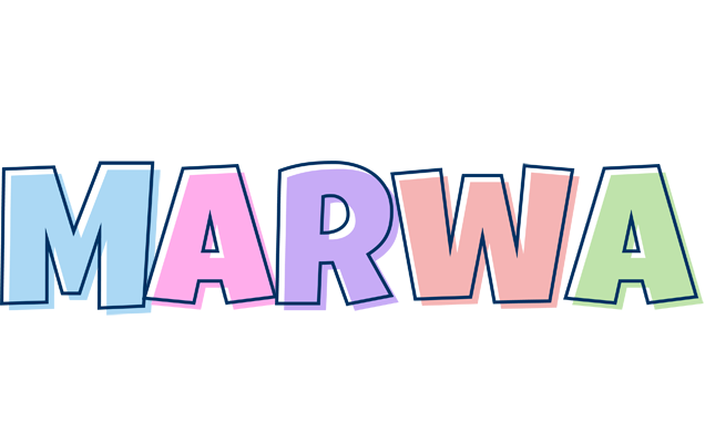 Marwa pastel logo
