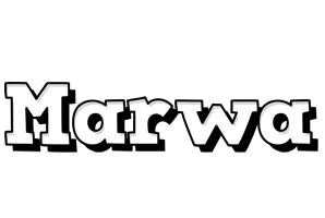 Marwa snowing logo