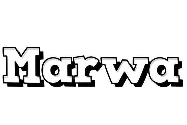 Marwa snowing logo