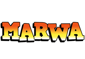 Marwa sunset logo