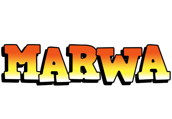 Marwa sunset logo