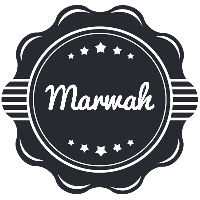 Marwah badge logo