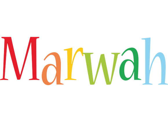 Marwah birthday logo