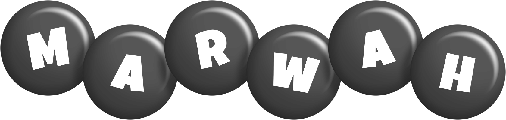 Marwah candy-black logo