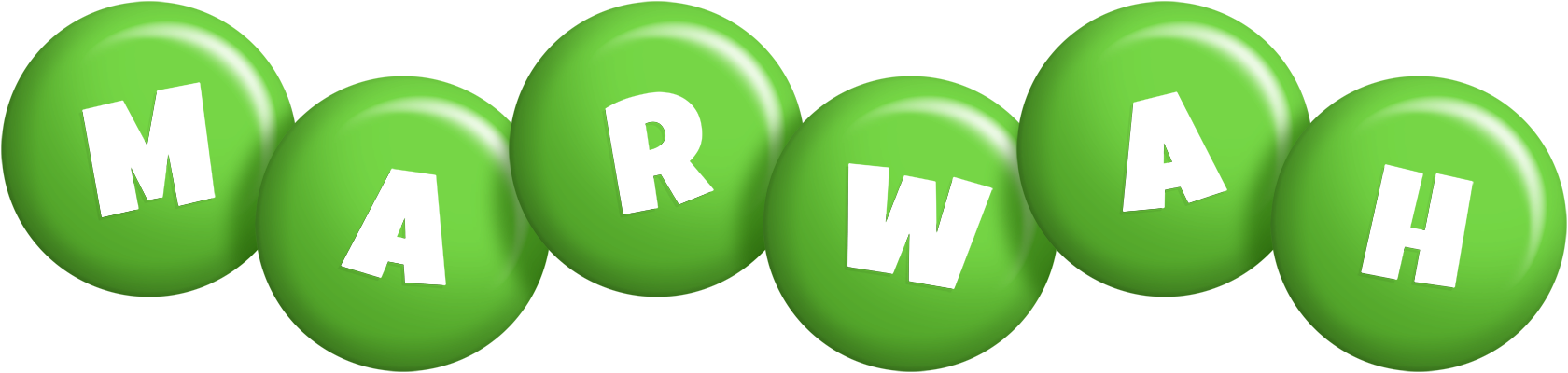 Marwah candy-green logo