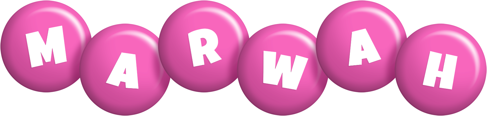 Marwah candy-pink logo