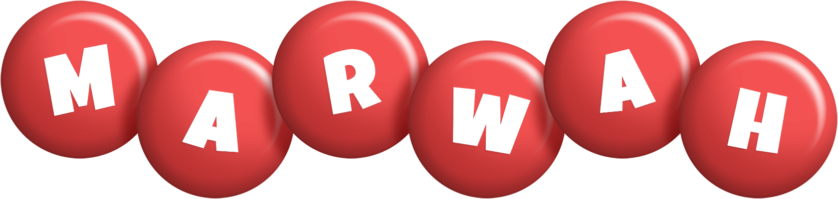 Marwah candy-red logo