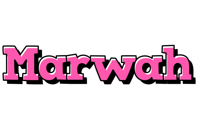 Marwah girlish logo