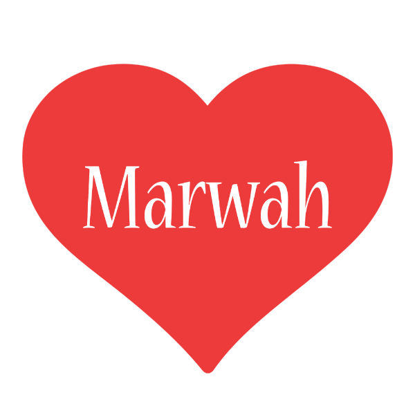 Marwah love logo