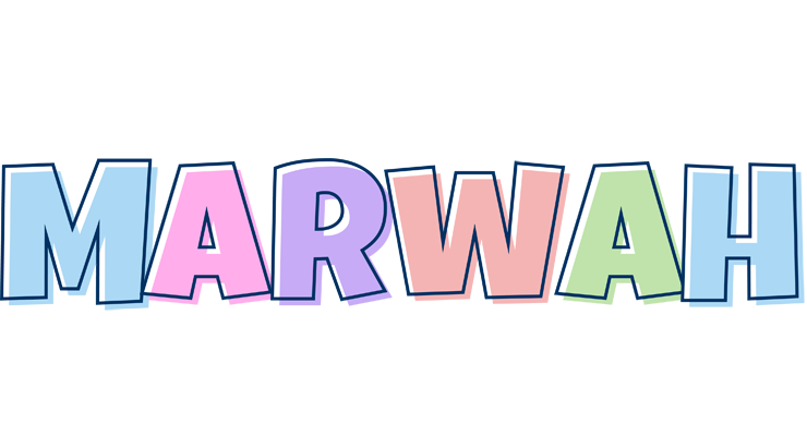 Marwah pastel logo
