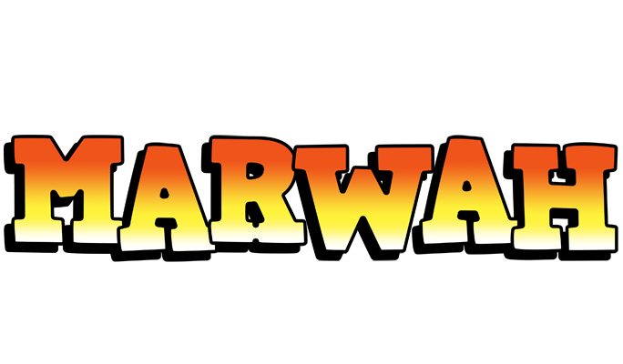 Marwah sunset logo