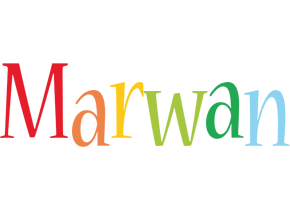 Marwan birthday logo