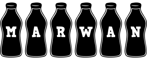 Marwan bottle logo