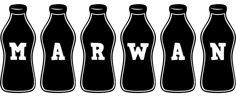 Marwan bottle logo