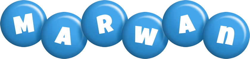 Marwan candy-blue logo