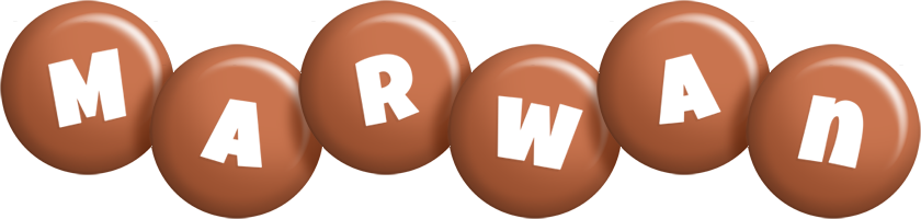 Marwan candy-brown logo