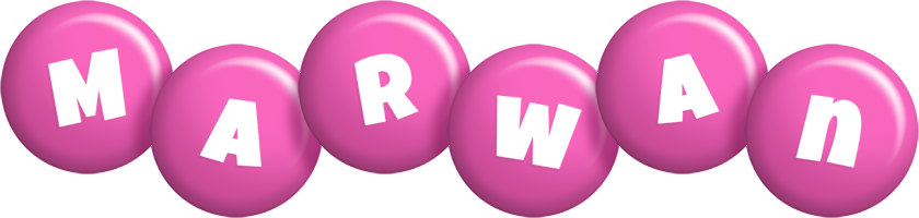 Marwan candy-pink logo