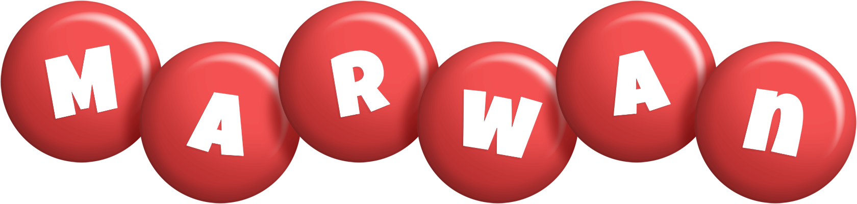 Marwan candy-red logo