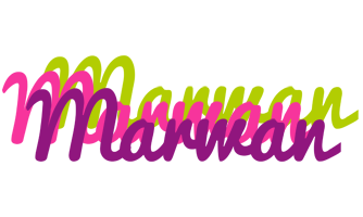 Marwan flowers logo