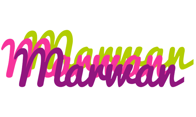 Marwan flowers logo