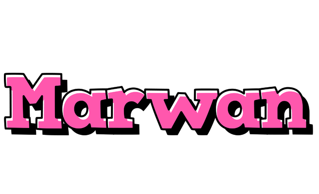 Marwan girlish logo