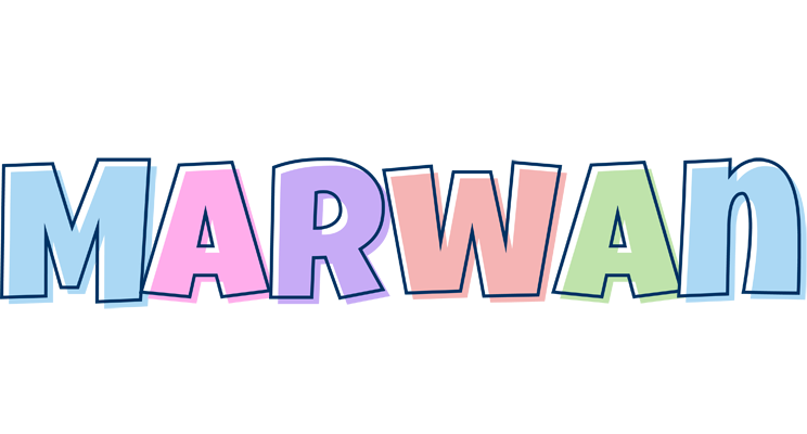 Marwan pastel logo
