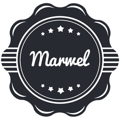 Marwel badge logo