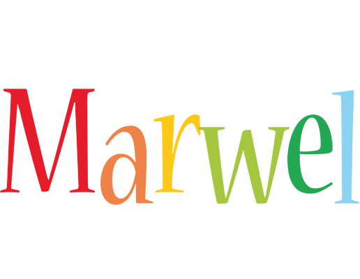 Marwel birthday logo