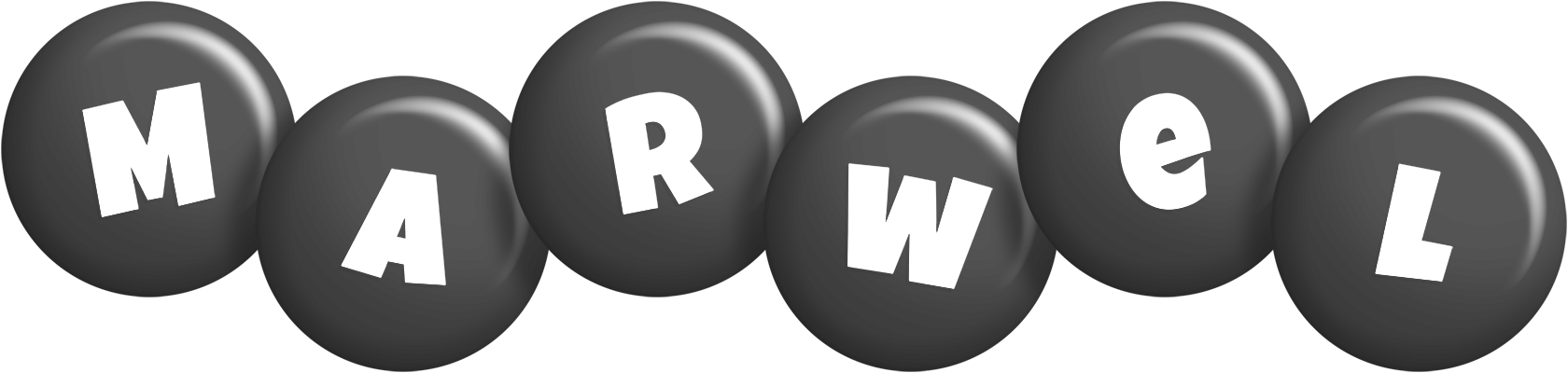 Marwel candy-black logo