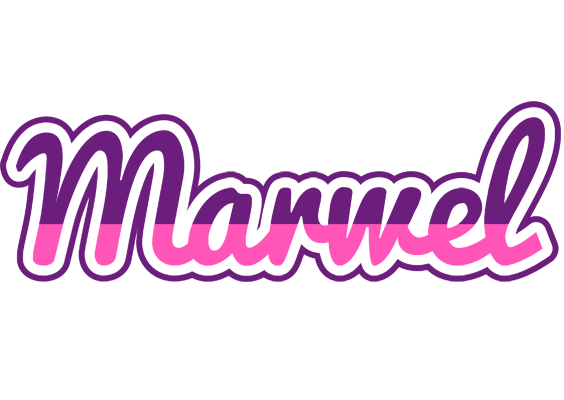 Marwel cheerful logo