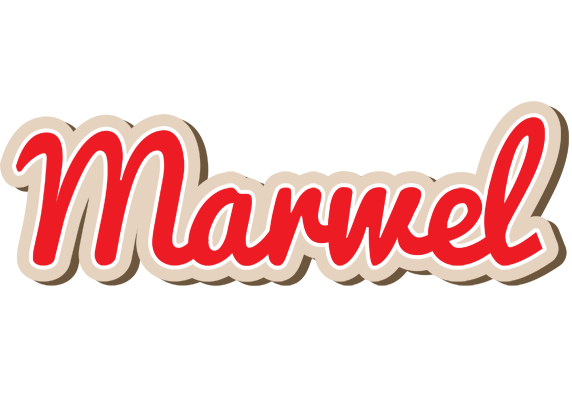 Marwel chocolate logo