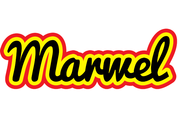 Marwel flaming logo