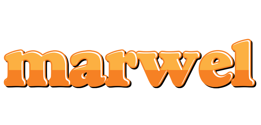 Marwel orange logo