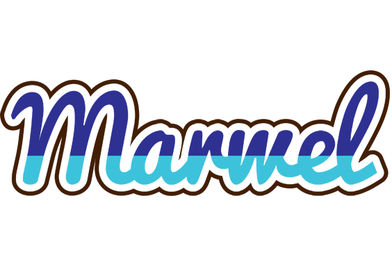Marwel raining logo