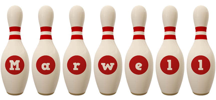 Marwell bowling-pin logo
