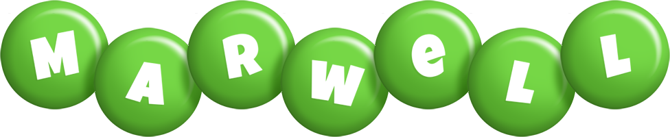 Marwell candy-green logo