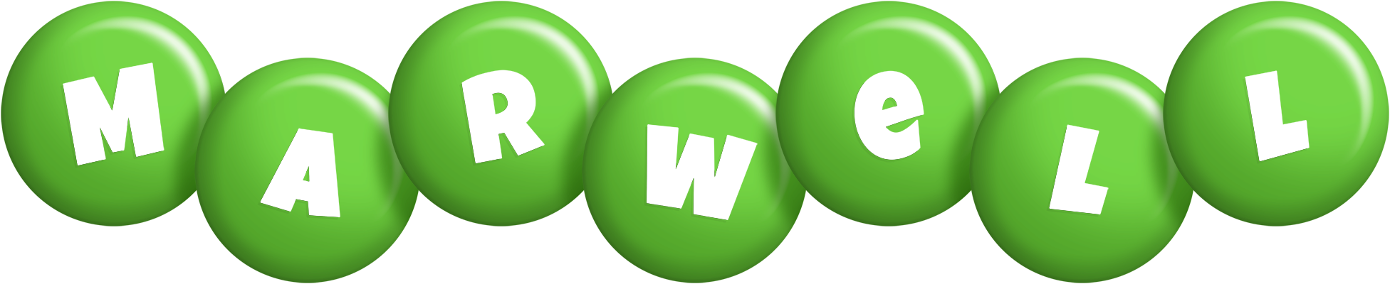 Marwell candy-green logo